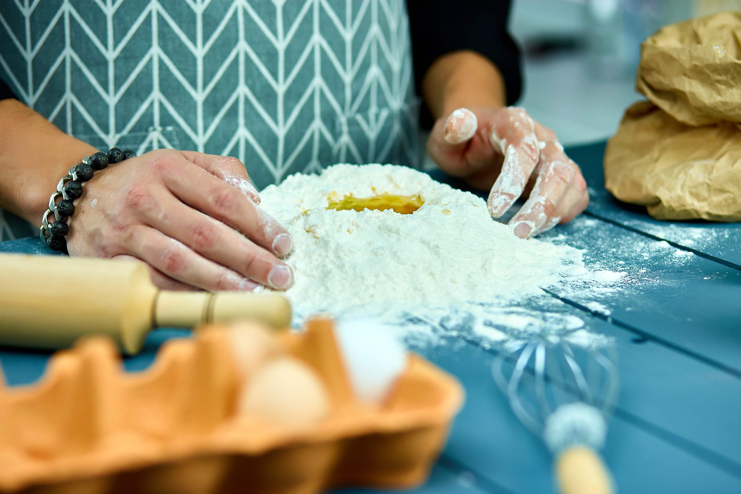 How Does the Process of Artisan Bread Baking Transform Flour into Bread?